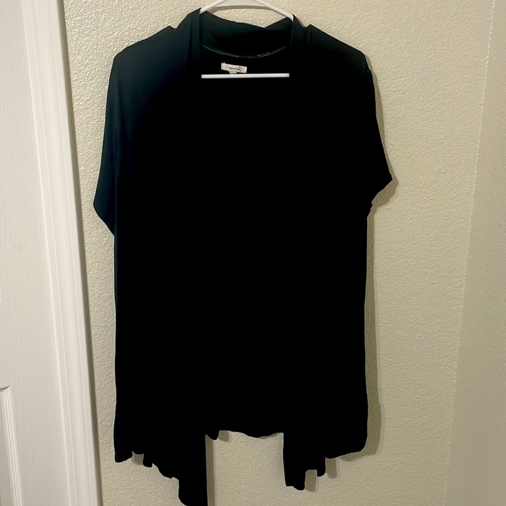 Maurice’s shirt sleeve black cardigan